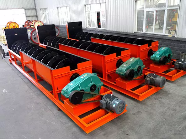運河工事用スパイラルサンドワッシャー